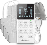 Etekcity TENS 4-channel unit front view for home use and portable relief