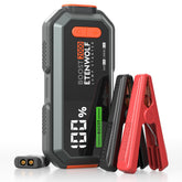 ETENWOLF 2000A jump starter front view, compact size ideal for glove box storage
