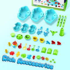 Eterfun Dolphin funnels accessory set encourages engaging water play.