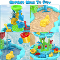 Eterfun Kids Flower Water Sand Table upper layer for creative sand play.