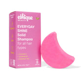 Ethique Everyday Shampoo Bar showing shine with Vitamin C and coconut oil