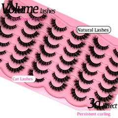 etokdos Easy to apply lash strips for quick makeup routine