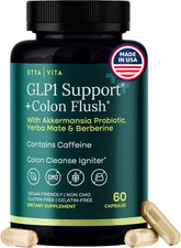 Etta Vita Colon Cleanse bottle shown for daily digestive support and balanced routine