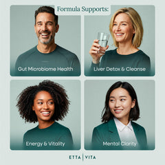 Etta Vita Milk Thistle Glutathione capsules support toxin removal.