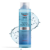 Eucerin face gentle cleansing micellar water bottle for daily makeup removal