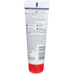 Eucerin Foot Cream non-greasy absorption ideal after shower or before bed.