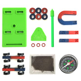 EUDAX Labs bar magnet set for basic attraction experiments in class