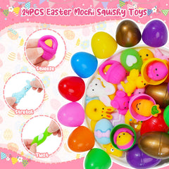 EUOCENK reusable eggs ideal for baskets, hunts, parties, and classroom prizes