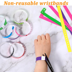 EupHHonycs durable vinyl wristbands offer comfortable wear