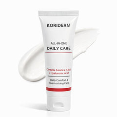 Euralissea Face Cream Moisturizer 1P bottle showing daily hydration for all skin types.