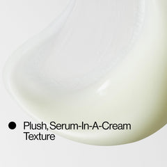 Application of hair serum on strands demonstrates nourishing formula and slip