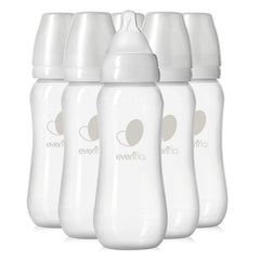 Evenflo Balance Plus bottle with natural slope nipple for easy latch