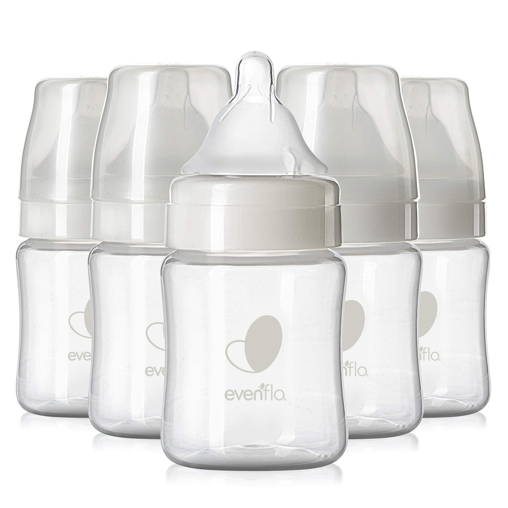 Evenflo Balance Plus bottle nipple close-up showing natural latch support