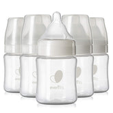 Evenflo Balance Plus bottle nipple close-up showing natural latch support