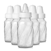 Evenflo Classic Glass Twist Bottle grip for comfortable one-handed feeding.