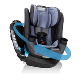 Evenflo REO Revolve360 rotation for easier access in tight spaces