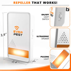 Ever Pest Ultrasonic two-pack on display for convenient home protection.