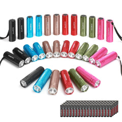 EverBrite mini flashlight cerulean color ready for emergency use and night reading