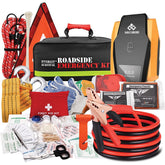 Everlit survival car emergency kit bag, roadside essentials on hand.