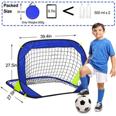 EVERRUSH pop-up goals 8mm-poles sturdy frame