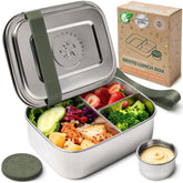 Everusely Bento Box Sage 27oz with leakproof design for on-the-go meals