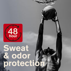 Every Man Jack Cedar + Red Sage deodorant back label with active ingredients.