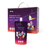 EVERYDAZE BT21 konjac jelly lychee packaging for on-the-go snacking