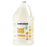 Everyone liquid hand soap refill bottle showing Meyer lemon and mandarin scent for a refreshing clean.