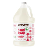 Everyone Ruby Grapefruit hand soap refill bottle for kitchen use with refreshing citrus aroma.