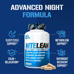 Evlution NiteLean white kidney bean extract for carb management visuals