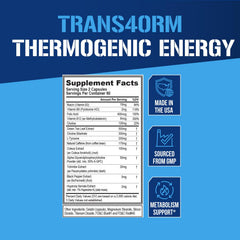 EVL Thermogenic capsules close-up for convenient daily use.