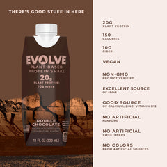 Evolve fiber-rich blend emphasizing digestive health support.