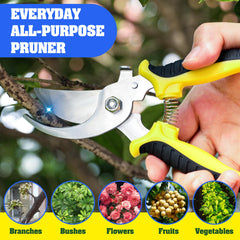 EWPJDK ergonomic rubber grip handles provide a secure, non-slip hold.