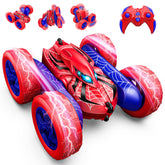 Excitobo remote-control car front view highlighting 4WD versatility for all terrains