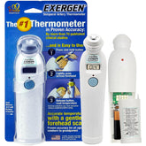 Exergen TAT-2000C forehead scan for gentle, accurate checks suitable for all ages.