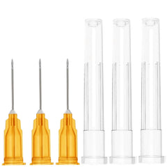Expesumas thickened stainless steel dispensing needle designed for durability in labs