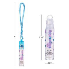 EXPRESSIONS roll-on gloss necklaces on-the-go, easy application for busy days.