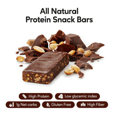 Extend Bar Peanut Butter bars—gluten-free, keto-friendly protein snack.