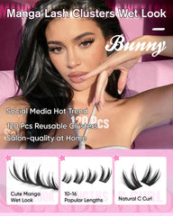 EYDEVRO Manga lashes outer corner lift creates a doll-like gaze