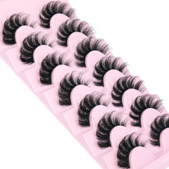 EYDEVRO Mink Lashes pack front view highlights durable cotton band for easy wear.