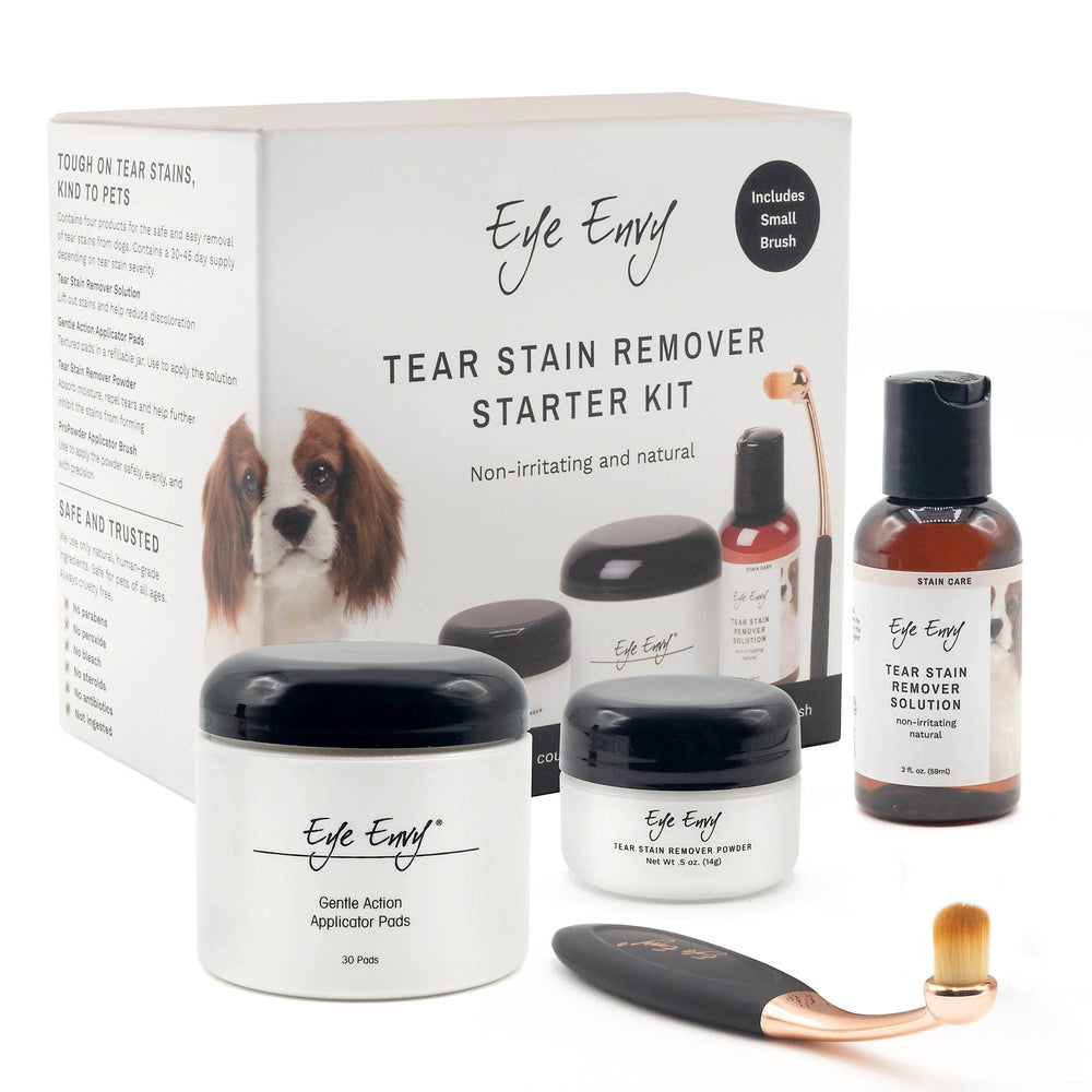 Eye Envy Tear Stain Remover bottle for gentle, targeted stain reduction around the eyes.