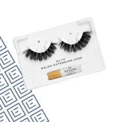 Eylure No.111 lashes offer a dark, wispy finish for intensified eye definition.