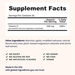 EZ Melts Vitamin C orange citrus flavor sample in packaging
