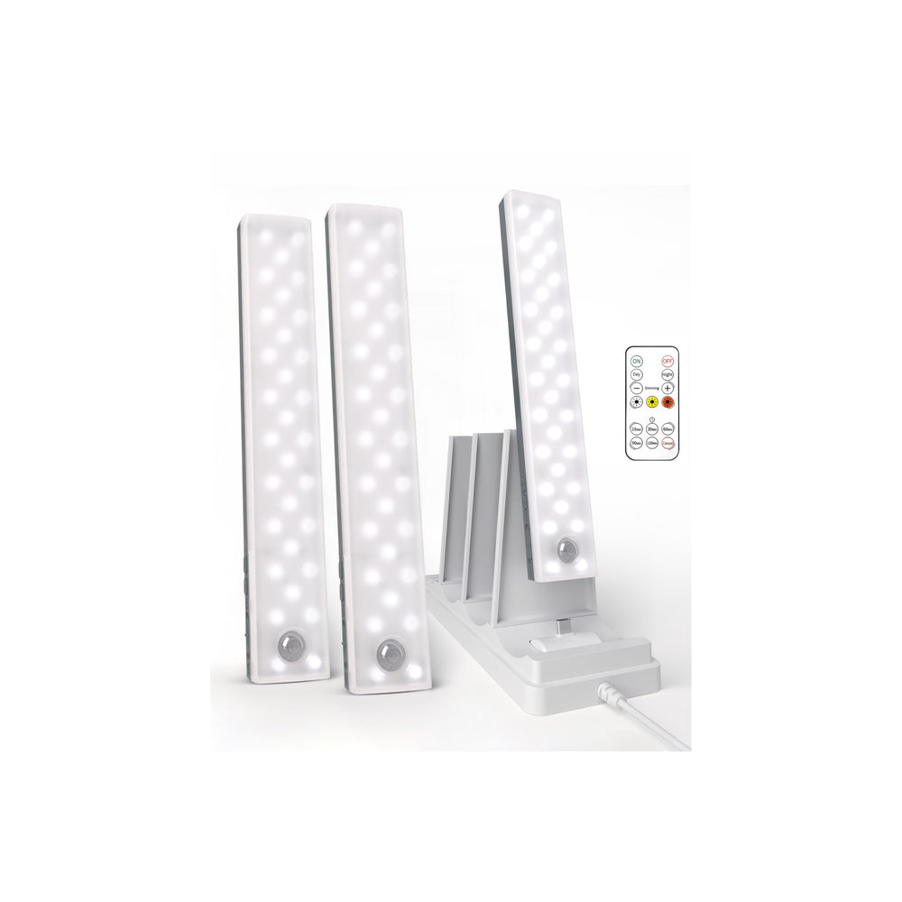 EZVALO 3-pack under-cabinet lighting provides bright, even kitchen task lighting