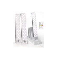 EZVALO 3-pack under-cabinet lighting provides bright, even kitchen task lighting