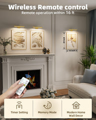 EZVALO 7.87-inch LED light highlighting painting details