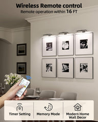 EZVALO adhesive mount enables damage-free installation for renters.