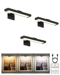 EZVALO picture light on wall mount highlights artwork with even, color-accurate illumination.