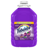 Fabuloso Lavender cleaner bottle pour shows easy dispensing for fast cleaning