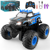 FAFUGANIA monster truck RC powers through outdoor play with rugged performance.